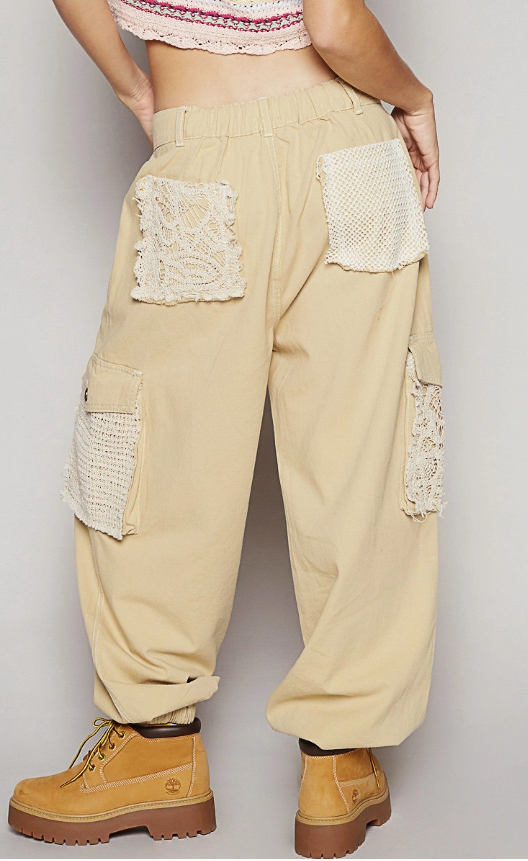 パンツ INTERIMVISCOSESILKCANVASMILBAGGY TROUSER Trailmix Cargo Pant – SENIQ